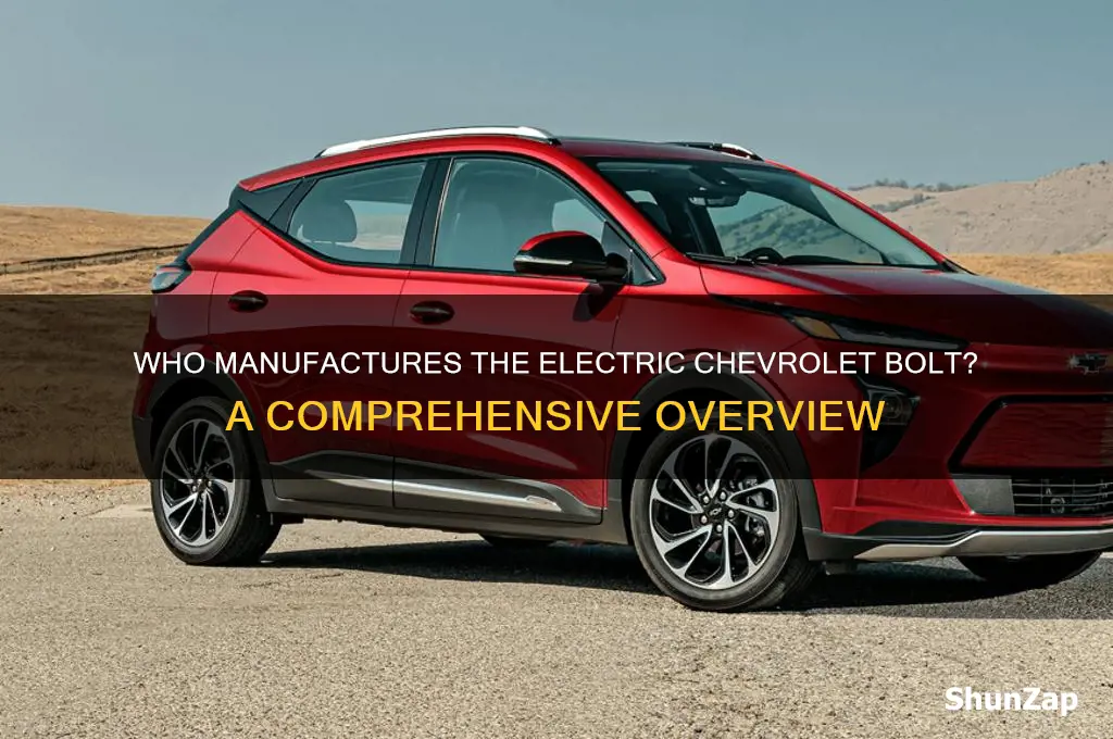 who makes a electric car the bolt
