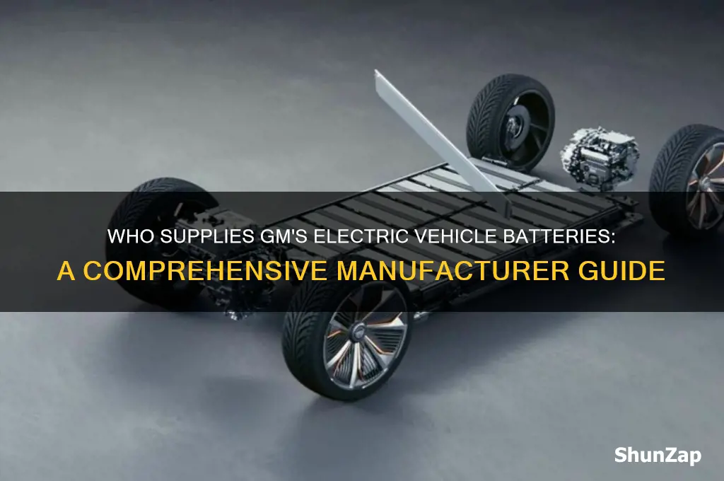 who makes batteries for gm electric cars