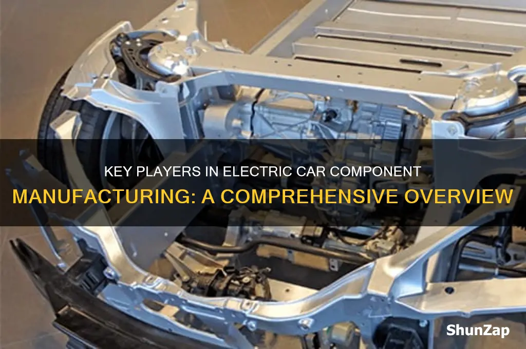 who makes components for electric cars