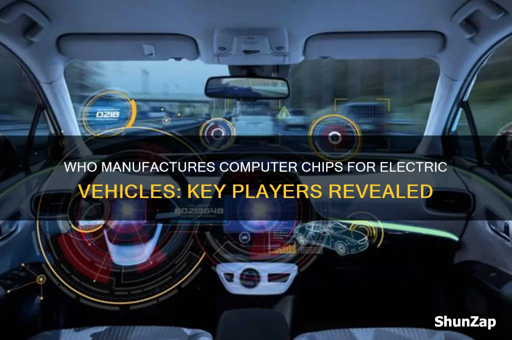 who makes computer chips for electric cars