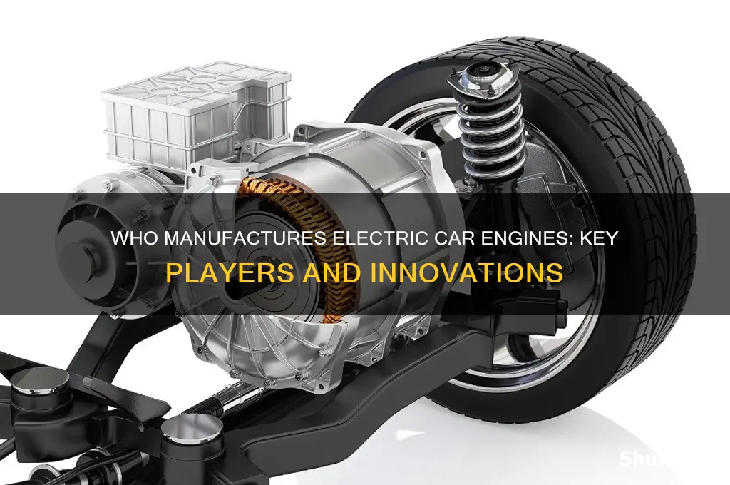 who makes electric car engines