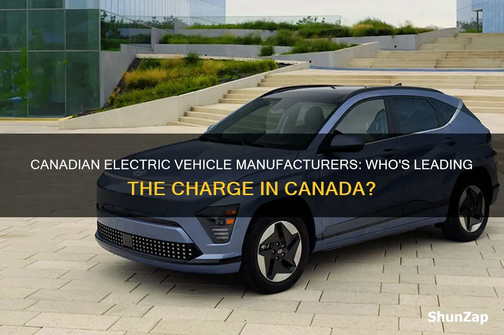 who makes electric cars in canada