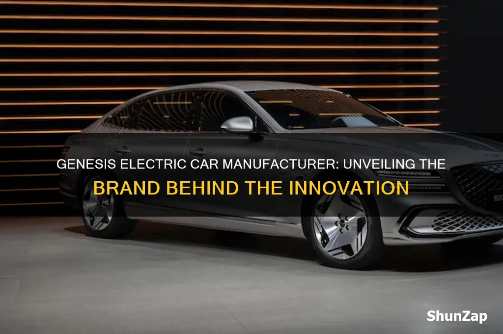 who makes genesis electric car