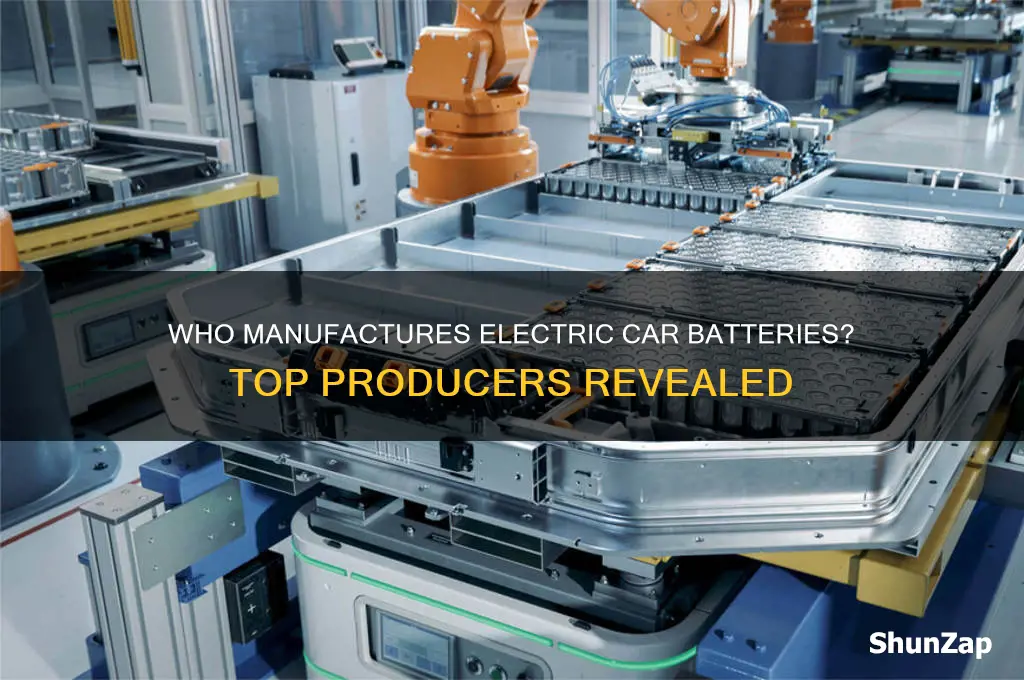 who makes the batteries for electric cars