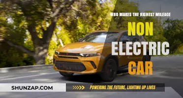 Top Gasoline Cars: Uncovering the Highest Mileage Non-Electric Models