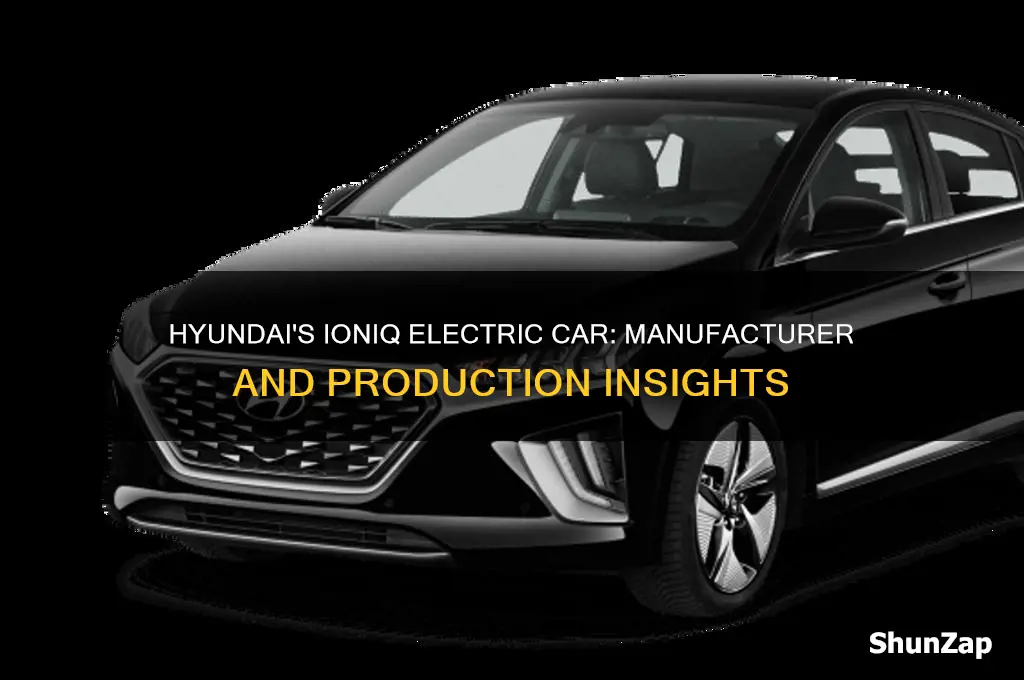 who makes the ioniq electric car