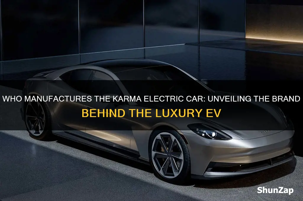 who makes the karma electric car
