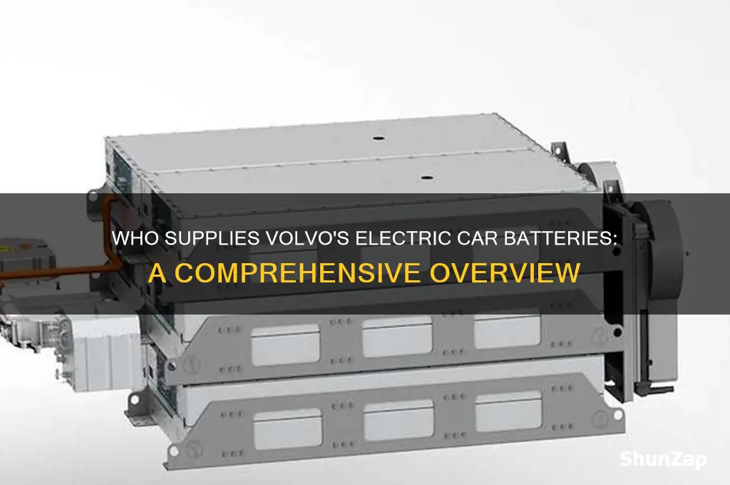 who makes volvo electric car batteries