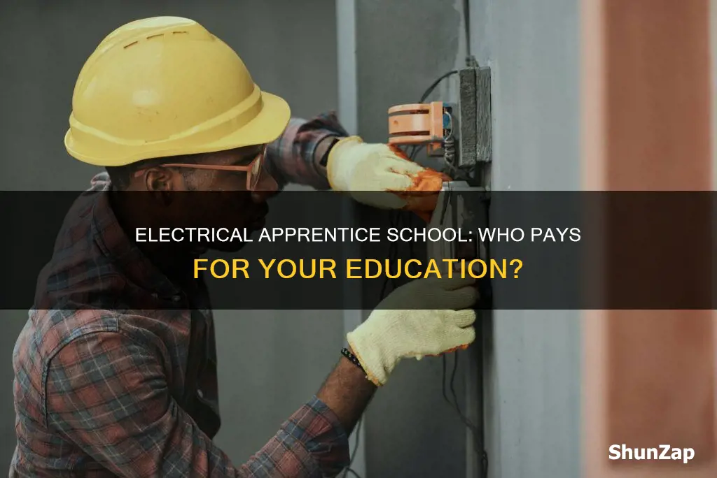 who pays for electrical apprentice