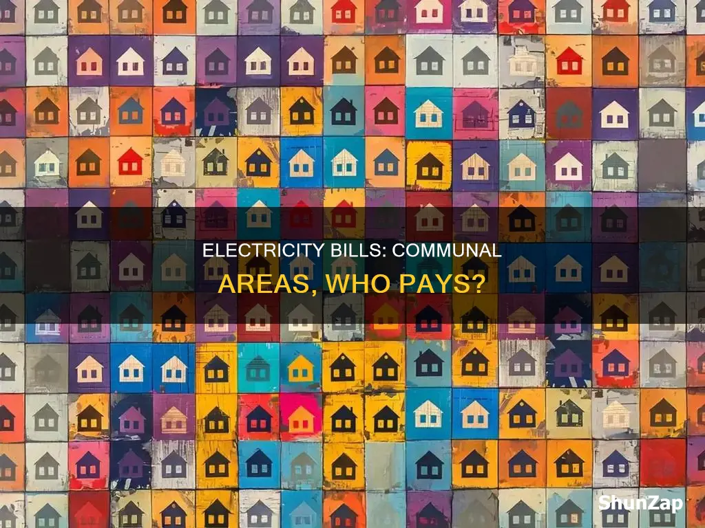 who pays for electricity in communal areas