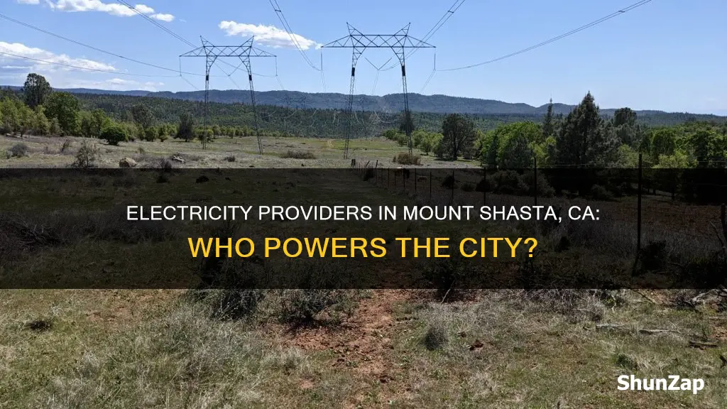 who provides electricity in mount shasta ca