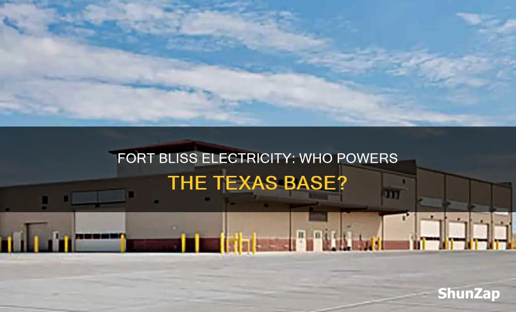 who provides electricity to fort bliss texas