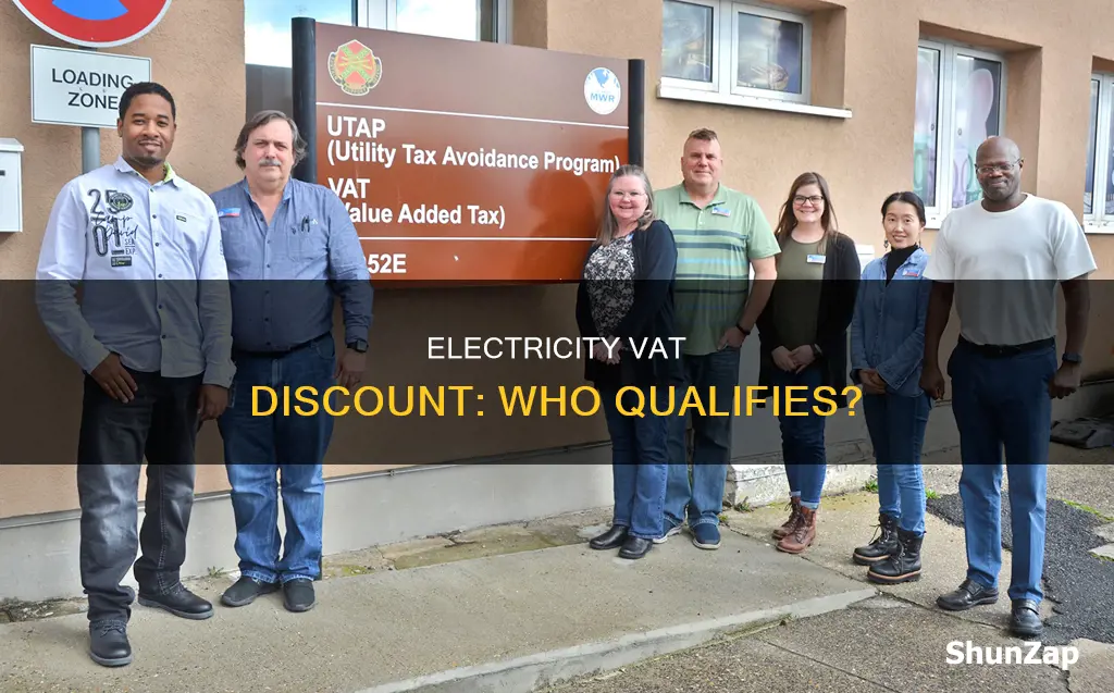 who qualifies for 5 vat on electricity