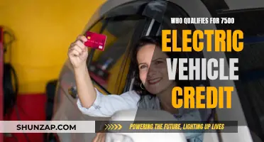 Electric Vehicle Credit: Who Qualifies for the $7500 Incentive?