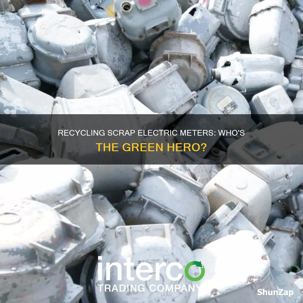 who recycles scrap electric meters for utilities companies