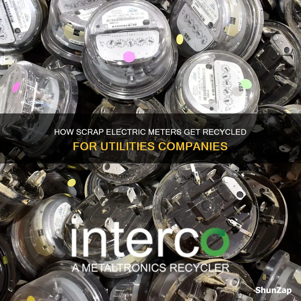 who recycles scrap electric meters for utilities companies
