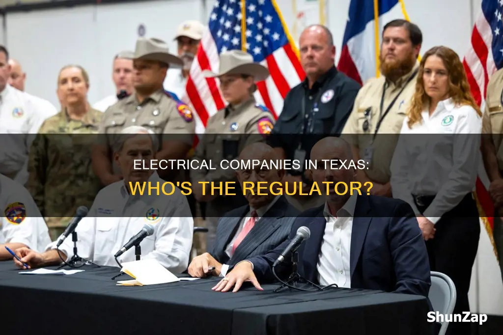 who regulates all electrical companies in texas