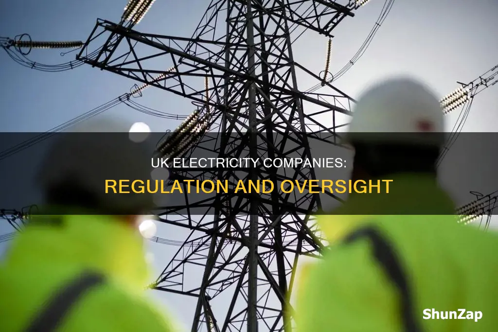 who regulates electricity companies uk