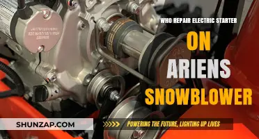 Ariens Snowblower Electric Starter Repair Guide