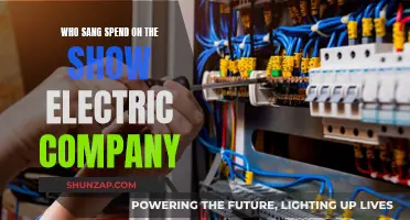 Electric Company's "Spend" Singer: Who Was It?