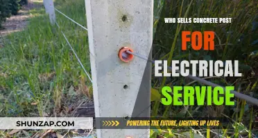 Where to Buy Concrete Posts for Electrical Services?