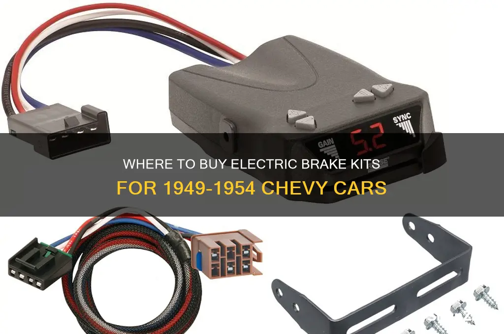 who sells electric brake kit 49-54 chevy cars
