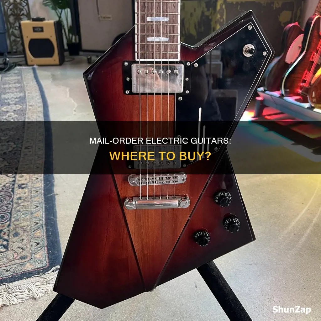 who sells electric guitars through the mail