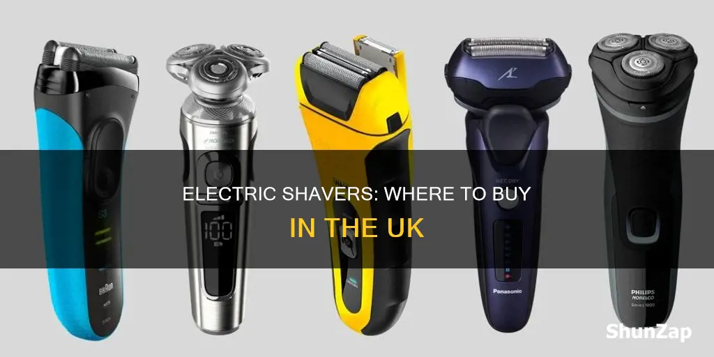 who sells electric shavers in the uk