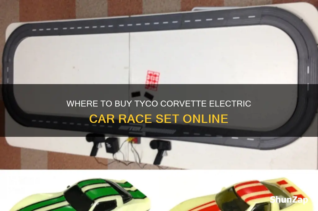 who sells tyco corvette electric car race set