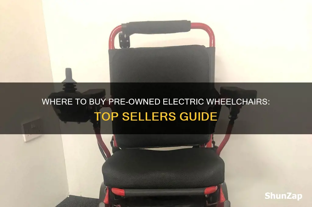 who sells used electric wheelchairs