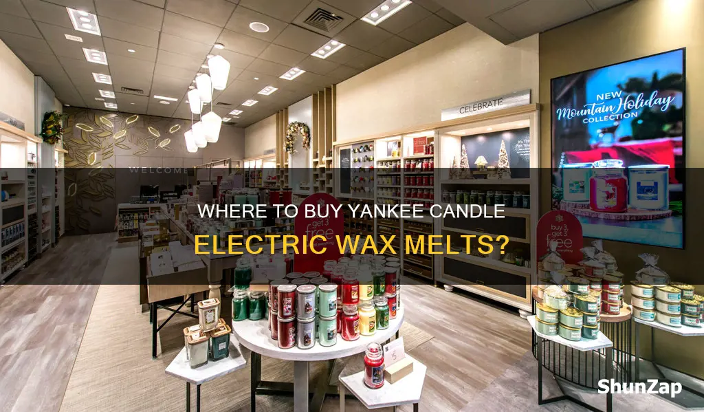 who sells yankee candle electric wax melts