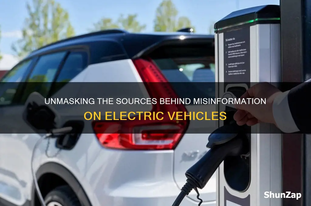 who sends out fake news on electric cars