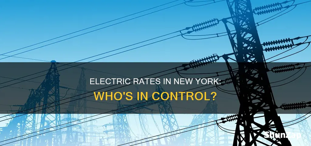 who sets electric rates in ny state