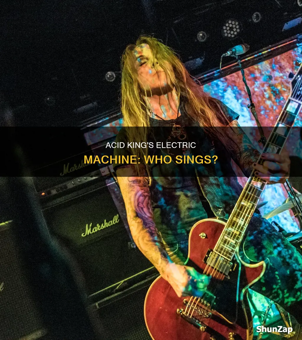 who sings electric machine by acid king