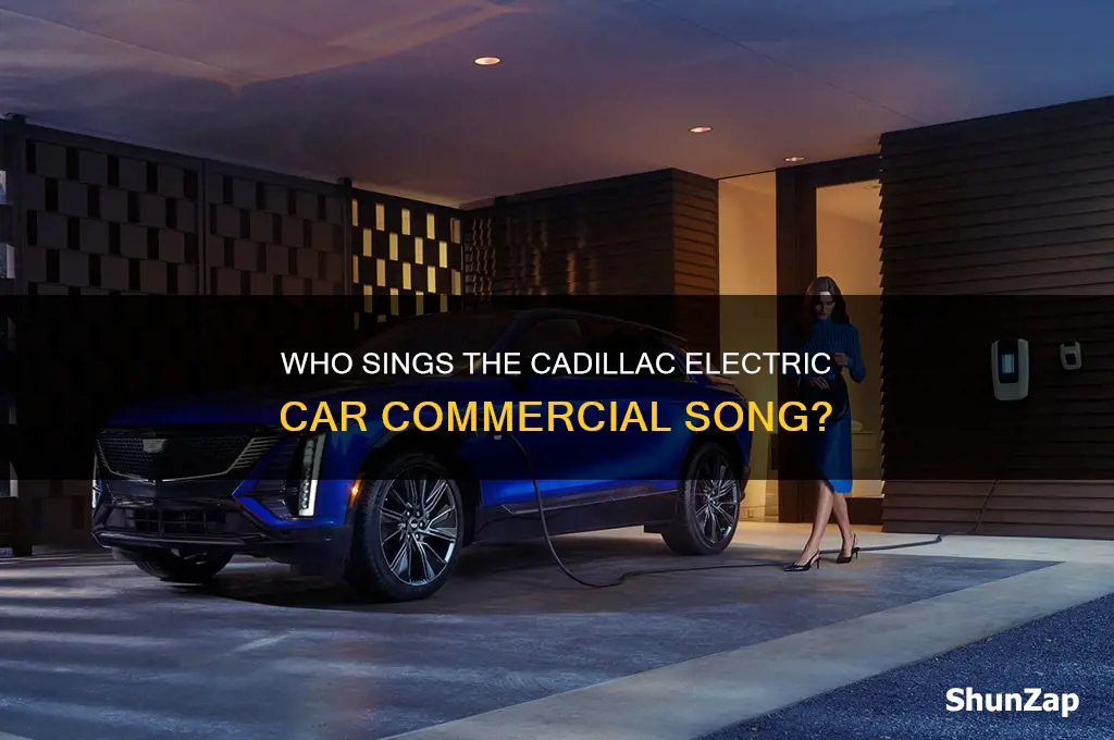who sings the cadillac electric car commercial