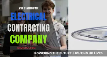 Pace Electrical Contracting Company: Founder and History