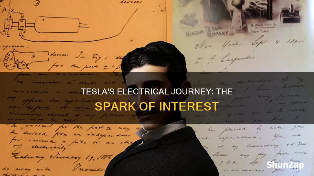 who started tesla interest in electrical inventions