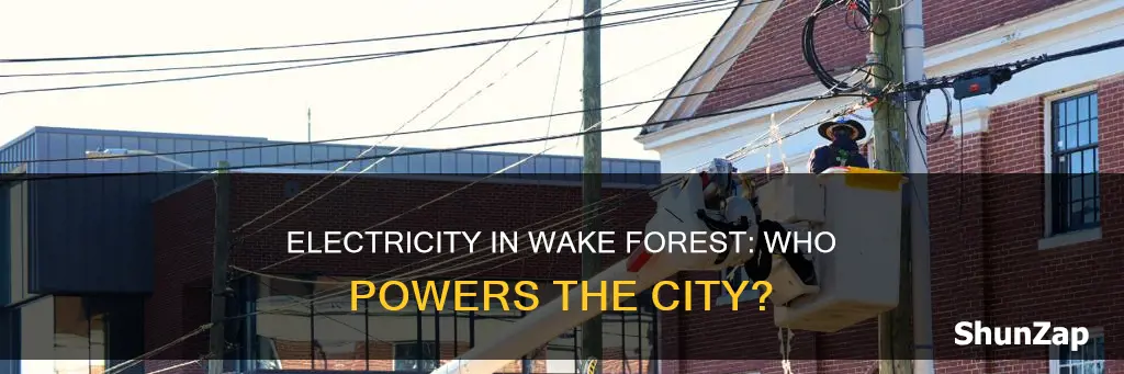 who supply electric to wake forest nc