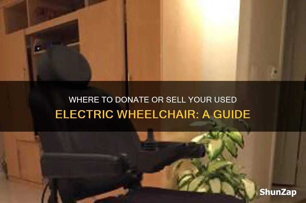 who takes used electric wheelchairs
