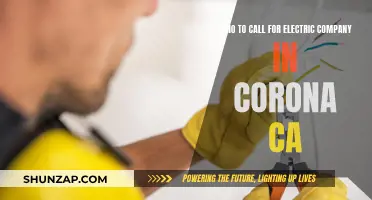 Electric Company Contacts: Corona, CA, Emergency and Service Hotlines