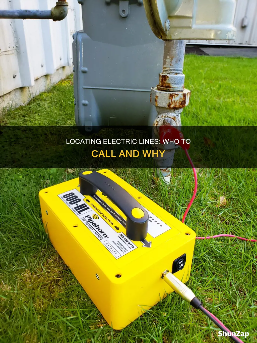 who to call for locating electric lines