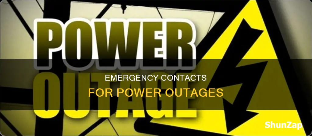 who to call if electricity goes off