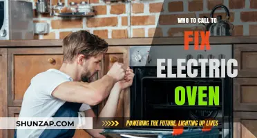 Electric Oven Repair: Who to Call?