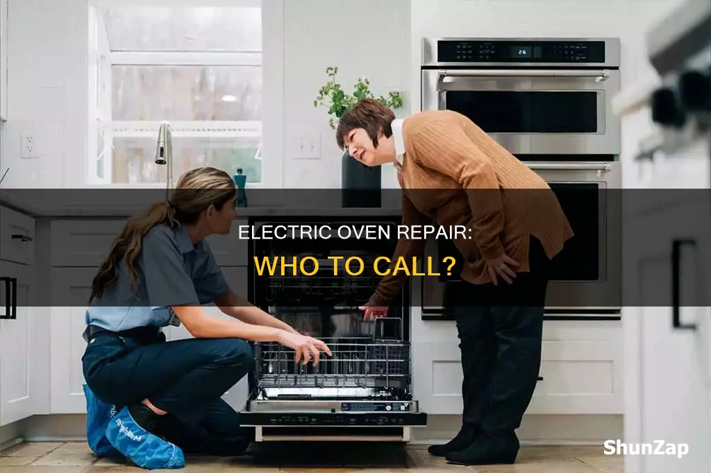 who to call to fix electric oven