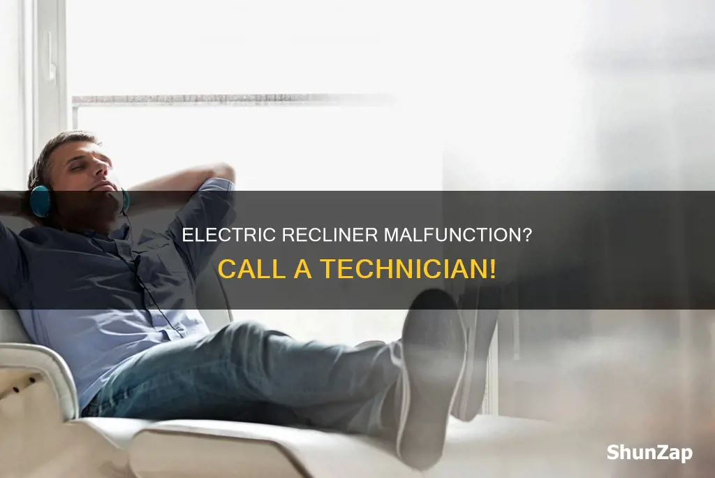 who to call to fix electric recliner