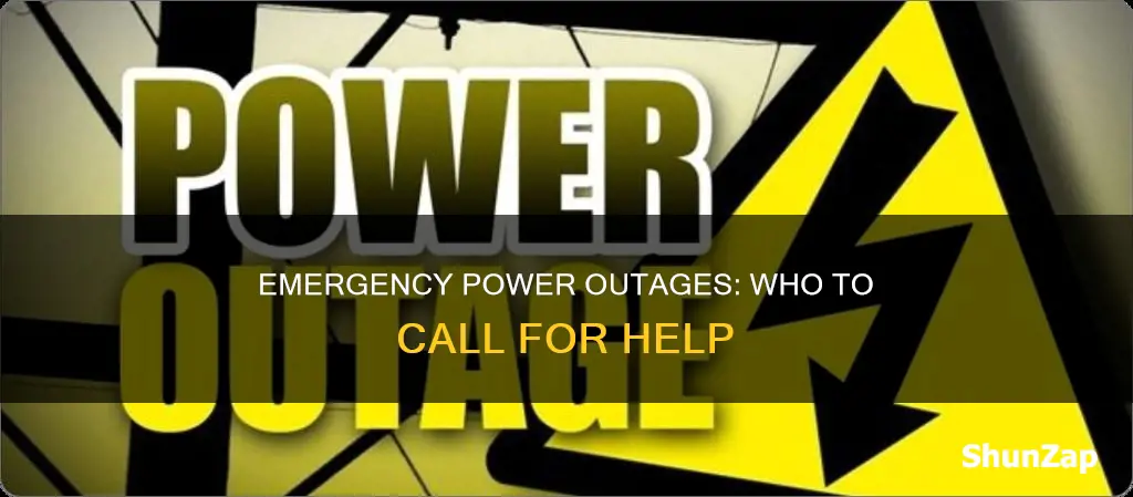 who to call when electric goes out