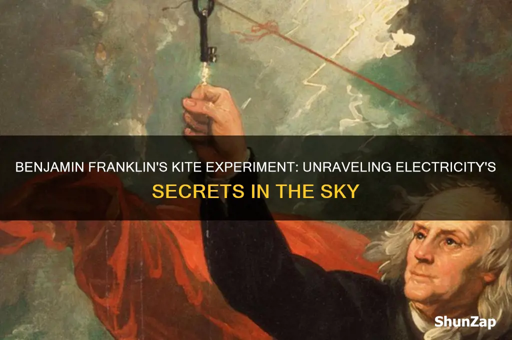 who used a kite to discover electricity