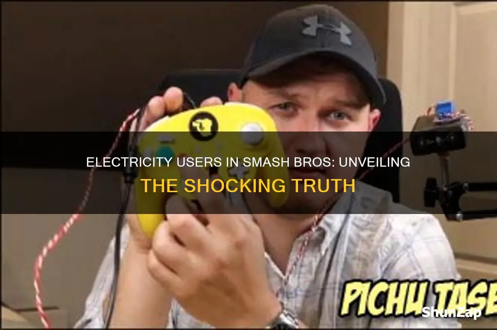 who uses electricity in smash bros