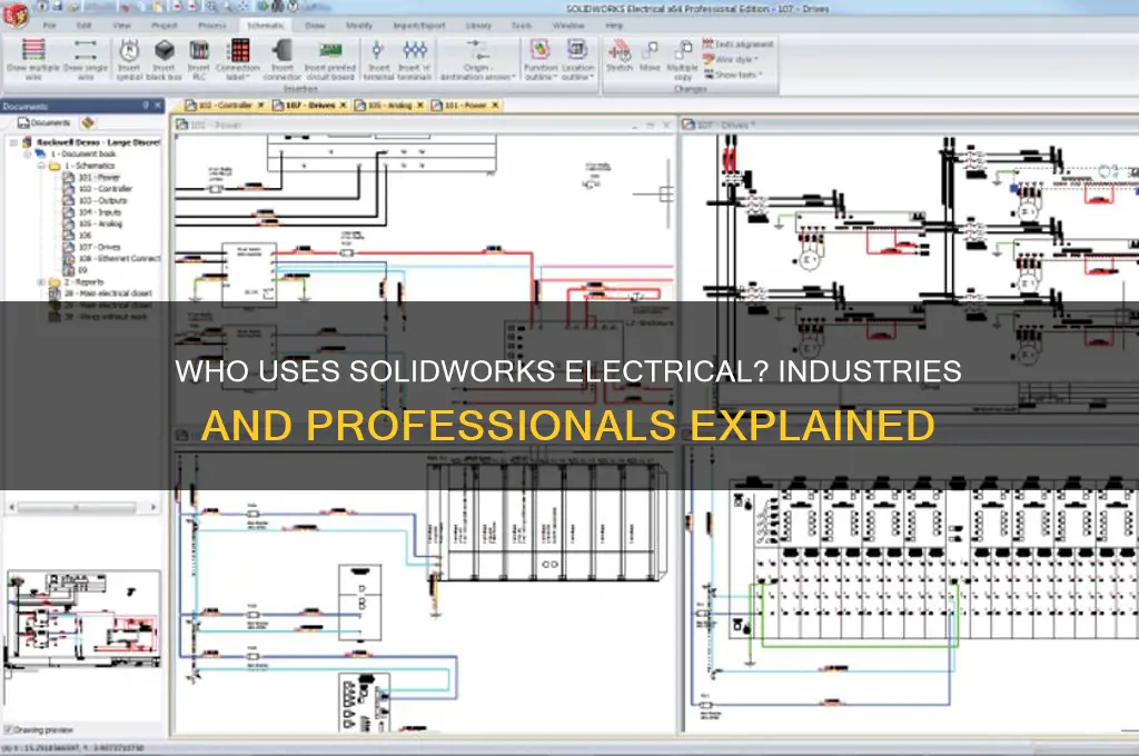 who uses solidworks electrical