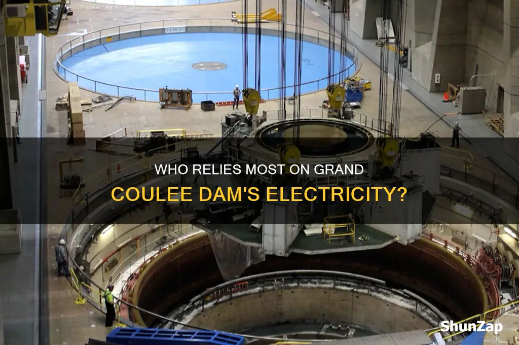 who uses the most electricity from the grand coulee dam